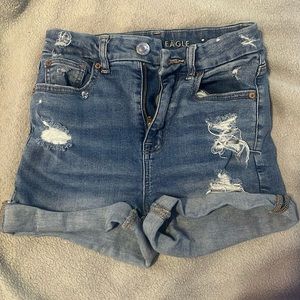 American Eagle Super Stretch Jean Shorts / 00